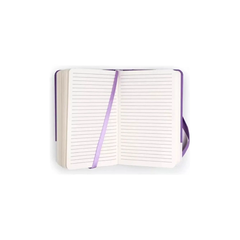 LIBRETA GRANDE 21X13CM CON ELASTICO. PANTONE - 3