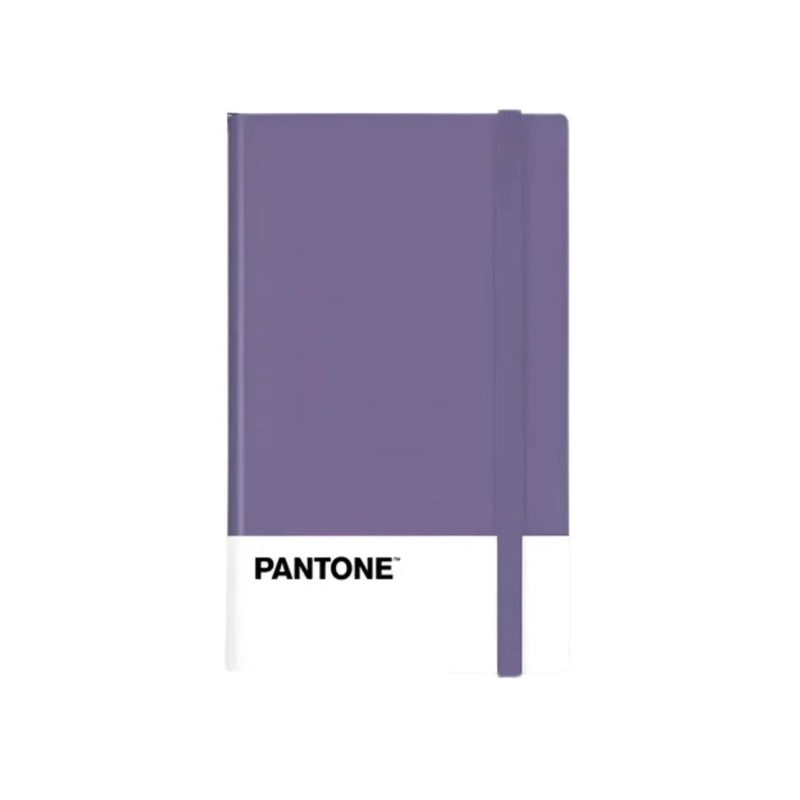LIBRETA PEQUEÑA 14X9CM CON ELASTICO. PANTONE - 1