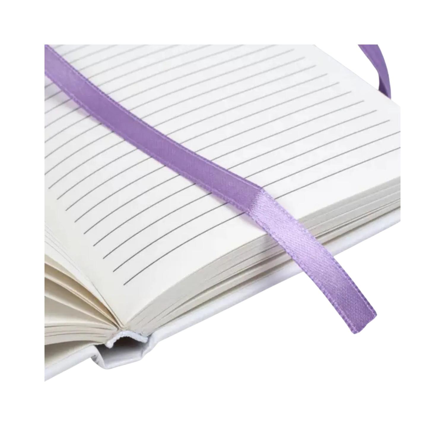 LIBRETA PEQUEÑA 14X9CM CON ELASTICO. PANTONE - 4