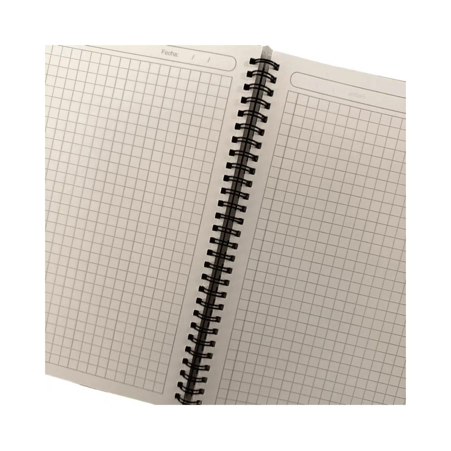 PACK 6 CUADERNOS UNIVERSITARIO COLORES PASTEL 100 HOJAS 7MM - 6