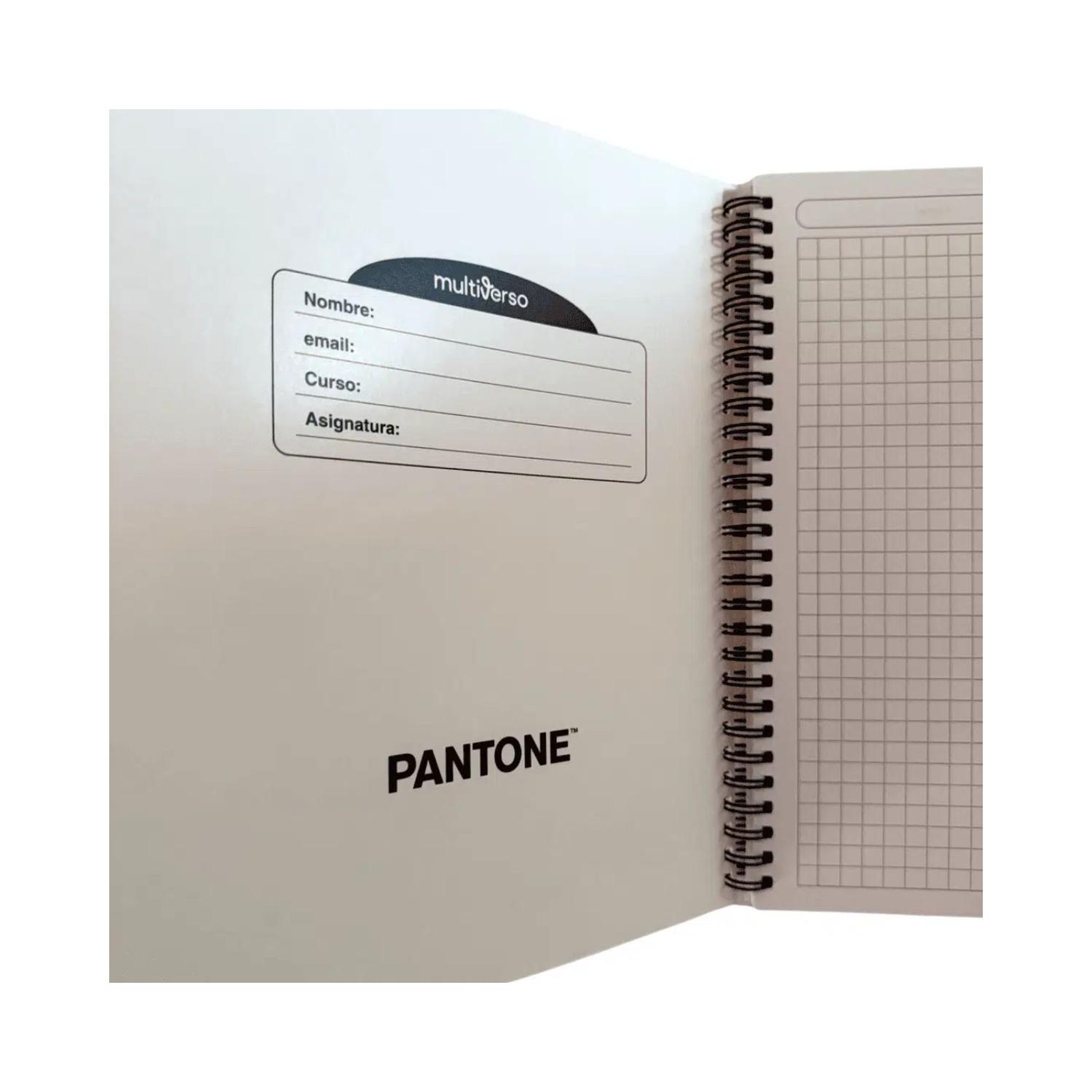 PACK 6 CUADERNOS UNIVERSITARIO COLORES FLUOR 100 HOJAS 7MM - 6