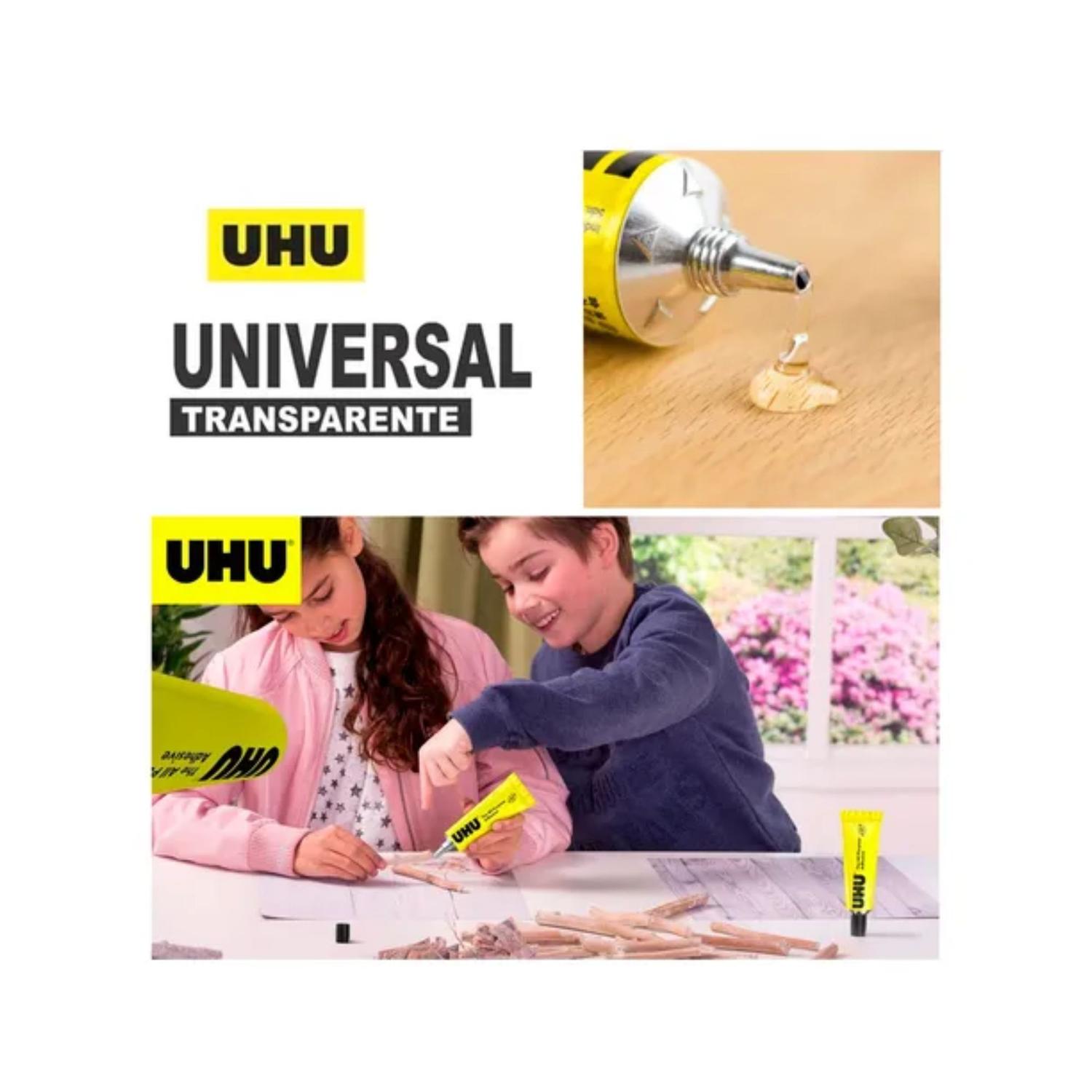 UHU PEGAMENTO UNIVERSAL 125ML. PEGA TODO - 3