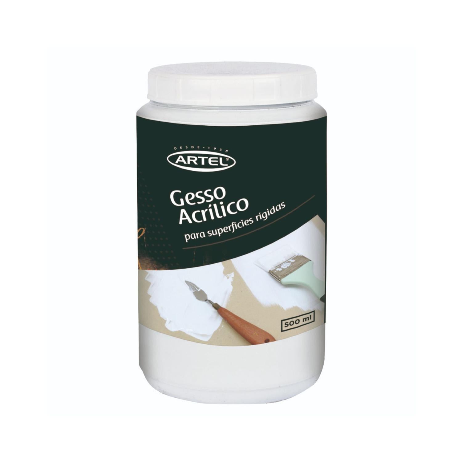 GESSO ACRILICO 500ML. ARTEL - 1