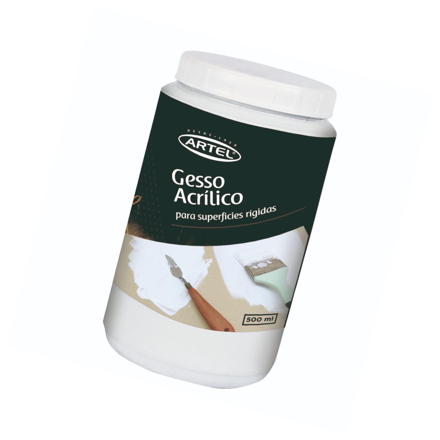 GESSO ACRILICO 500ML. ARTEL - 2