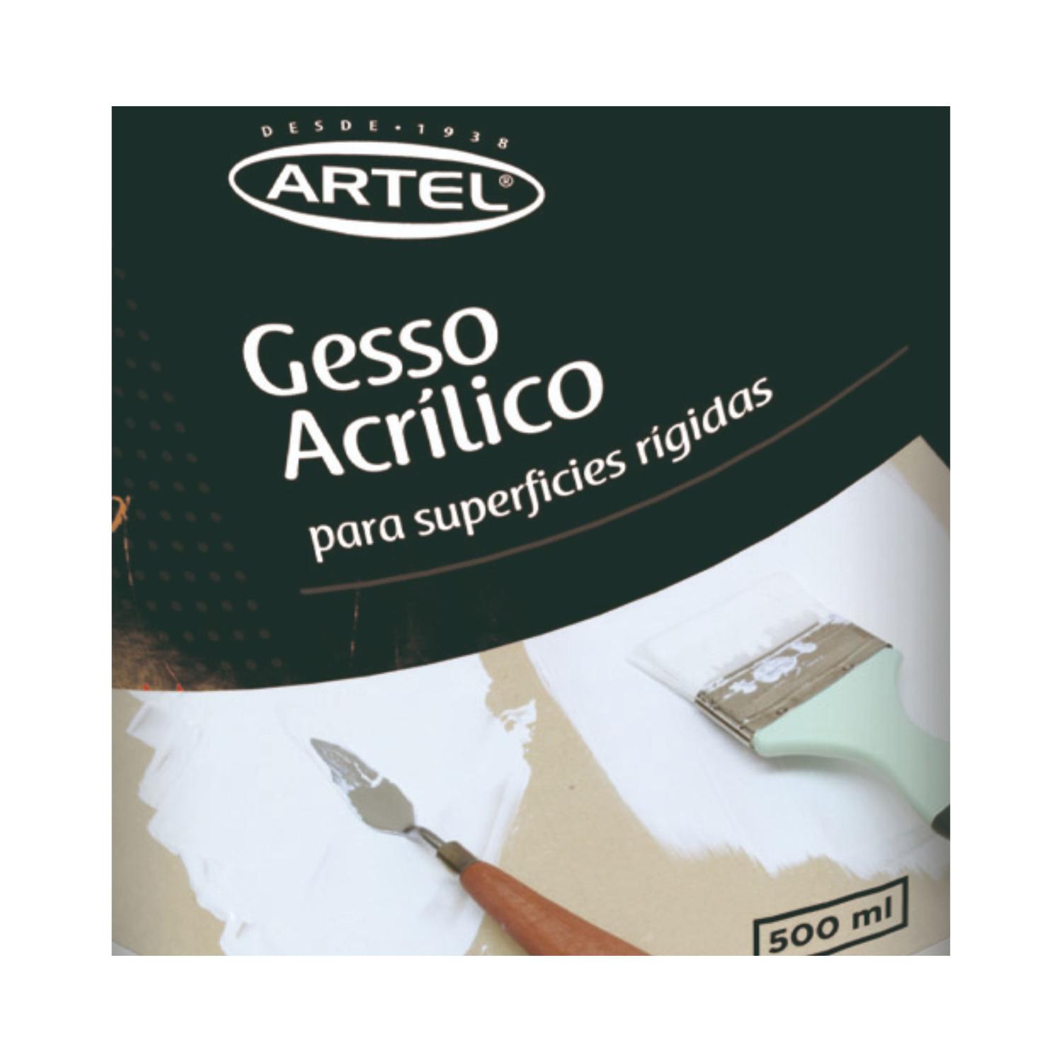 GESSO ACRILICO 500ML. ARTEL - 3