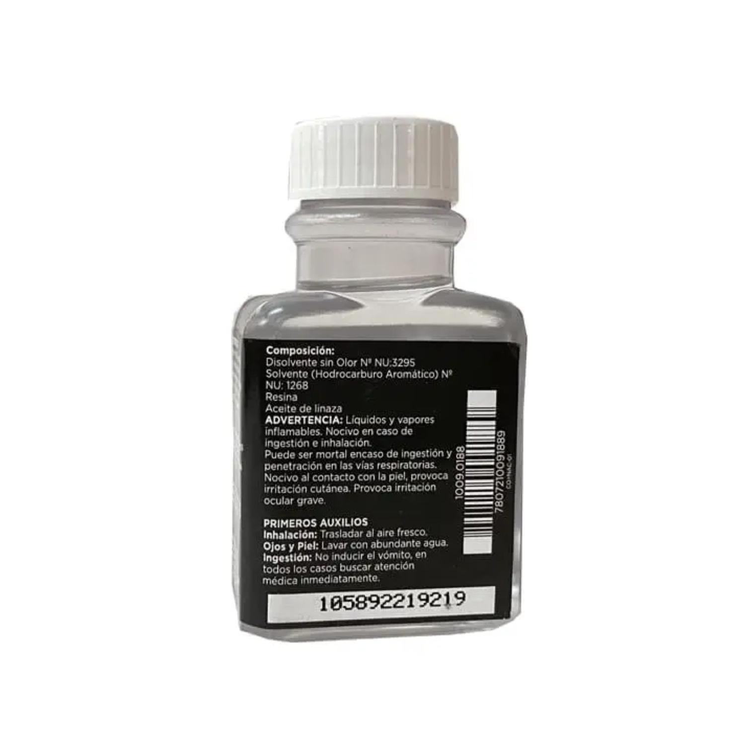 DISOLVENTE SIN OLOR FRASCO 80ML. ARTEL - 2