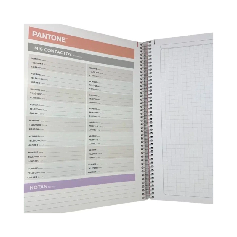 CUADERNO CARTA (28X20,5 CM) 120 HOJAS. PANTONE - 4