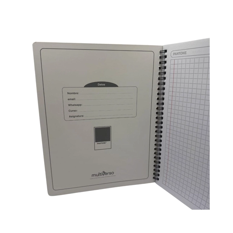 PACK 5 CUADERNOS UNIVERSITARIO PANTONERA 100 HOJAS 7MM - 5