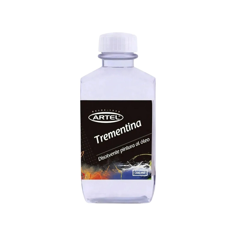 TREMENTINA, DISOLVENTE PINTURA AL OLEO 200ML. ARTEL. - 1