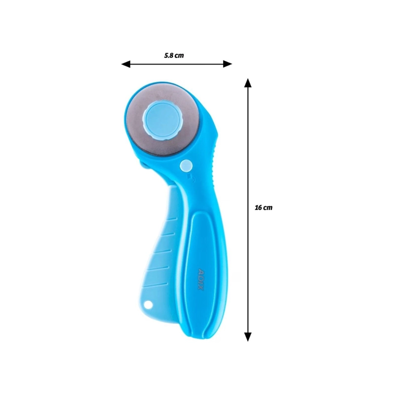 CUCHILLO ROTATIVO 45MM, CELESTE. CREATIVE - 2