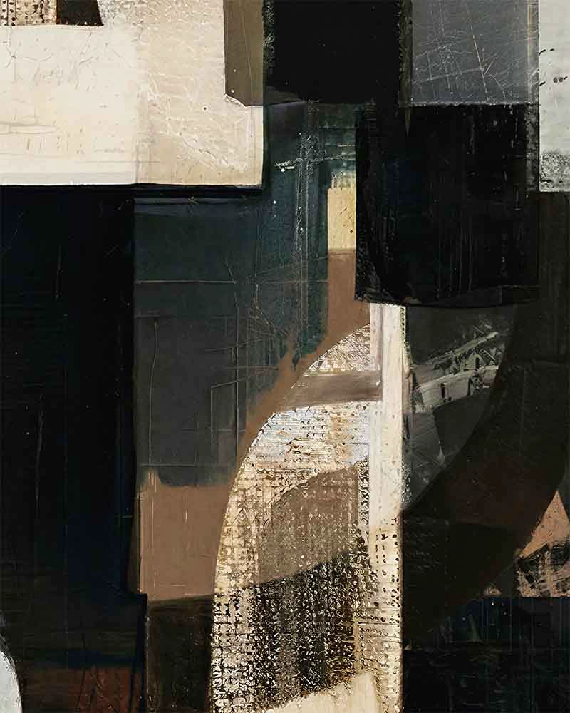 CUADRO CANVAS DECORATIVO NOIR  80X120 CM CON MARCO F50152 MARVY - 4