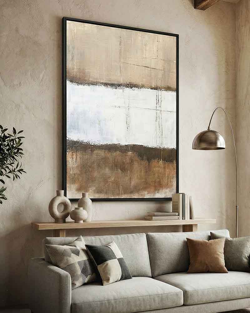 CUADRO CANVAS DECORATIVO NOIR  80X120 CM CON MARCO M50253 MARVY - 1