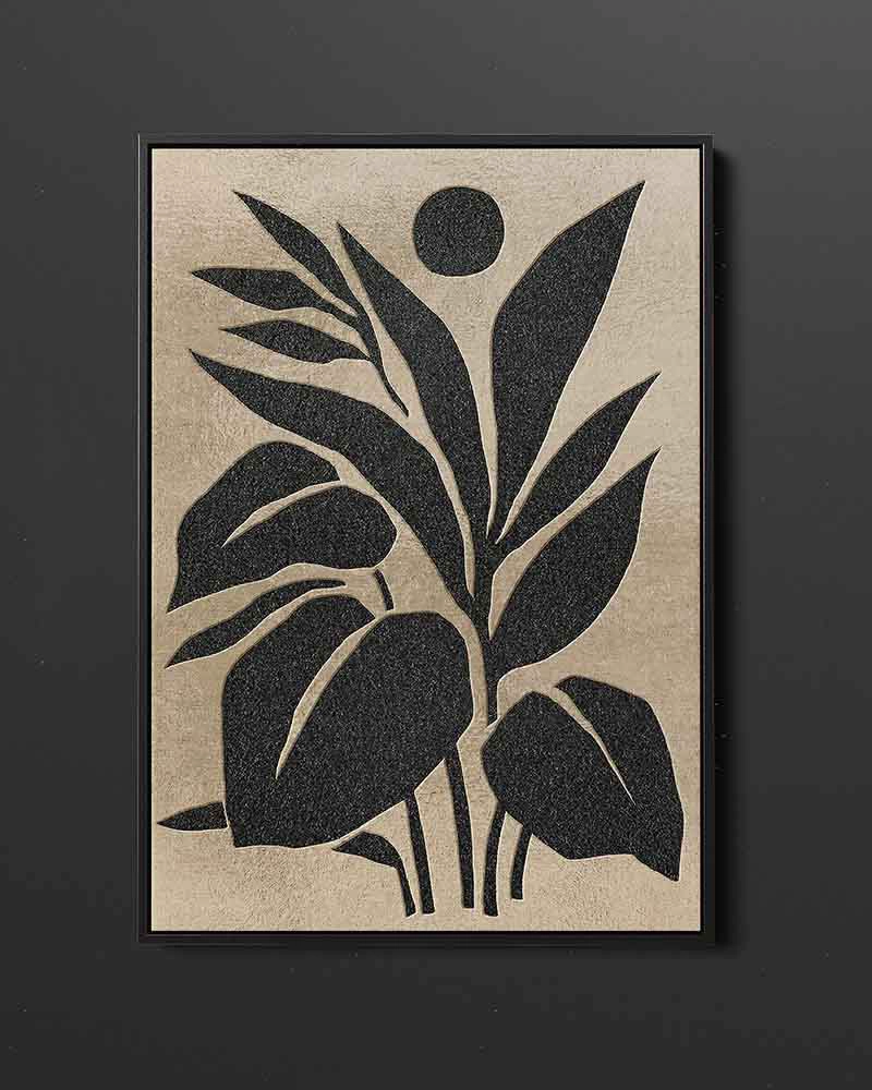 CUADRO CANVAS DECORATIVO TEXTURED 80X120 CM CON MARCO L50100 MARVY - 2