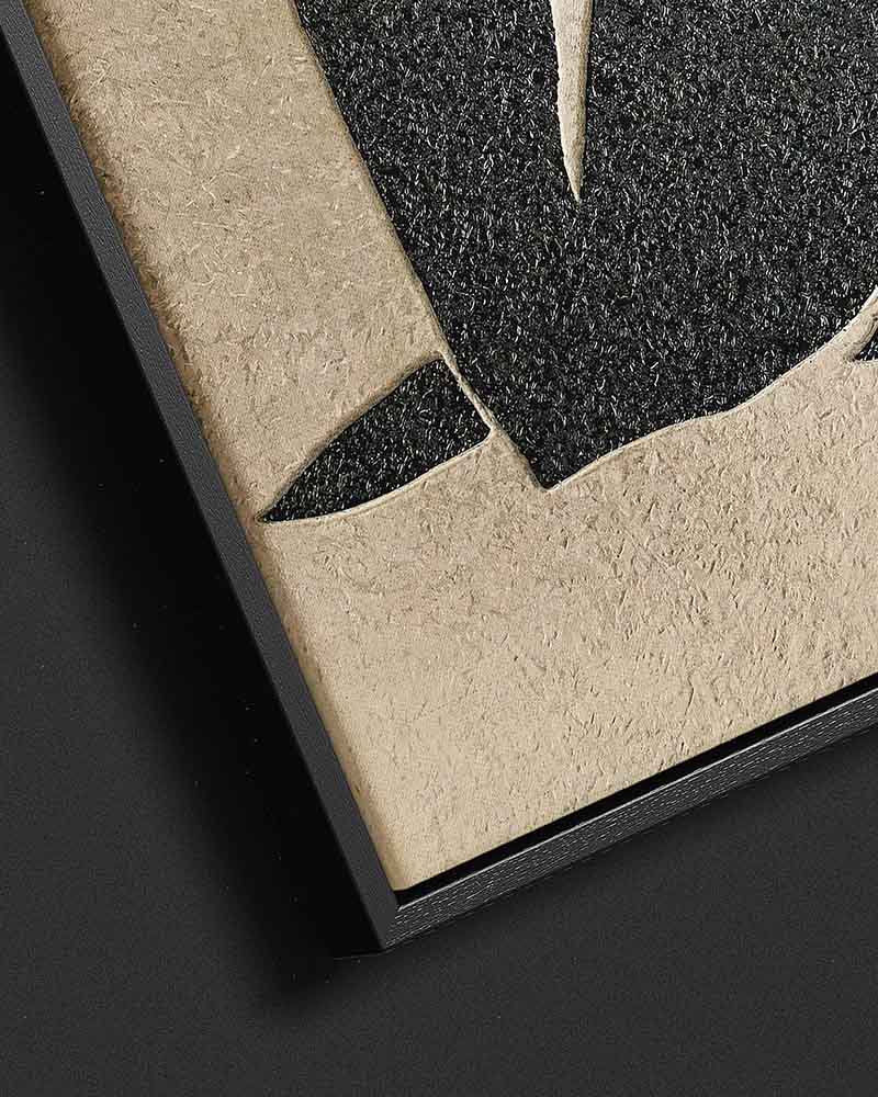 CUADRO CANVAS DECORATIVO TEXTURED 80X120 CM CON MARCO L50100 MARVY - 3
