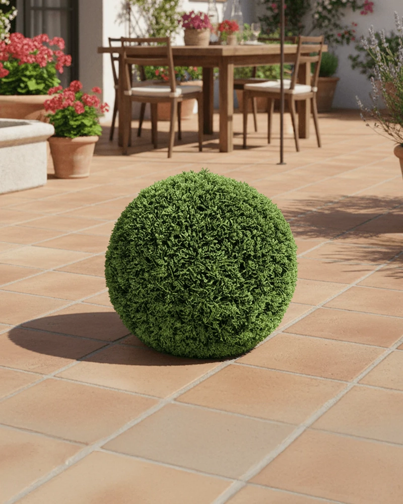 ESFERAS DECORATIVAS 30 CM PINO VERDE MARVY - 1