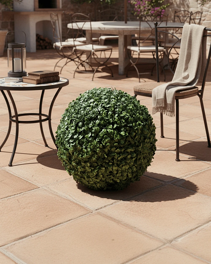 ESFERA DECORATIVA 30 CM BOXWOOD MARVY - 1