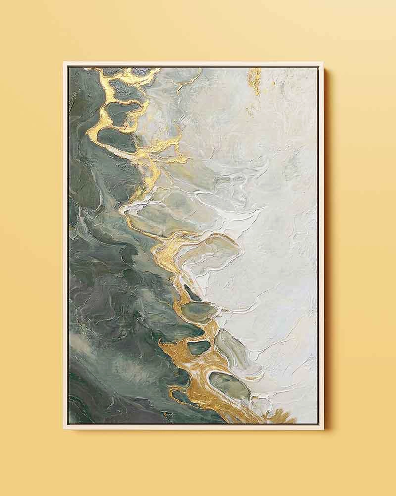 CUADRO CANVAS DECORATIVO GOLD 80X120 CM CON MARCO M50181 MARVY - 2