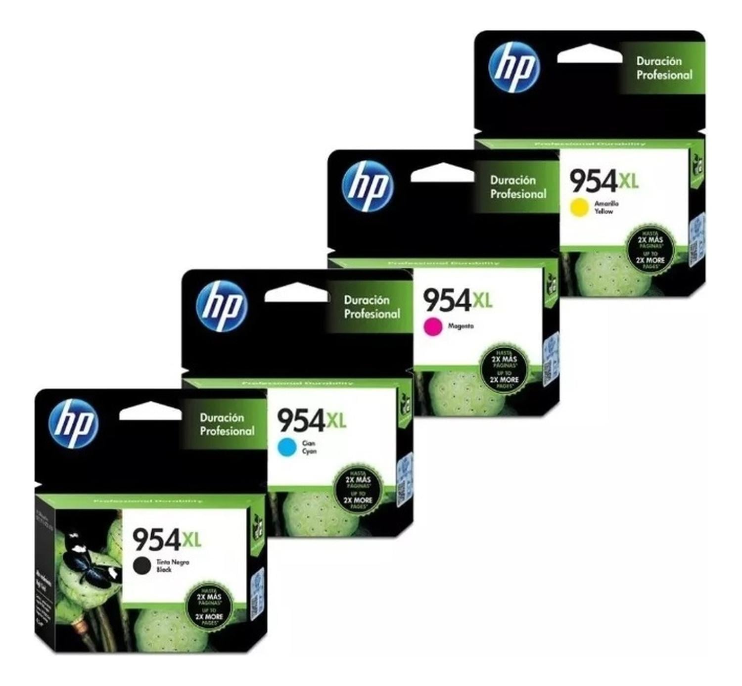 PACK HP CARTUCHOS 954XL ORIGINAL N/M/C/Y - 1