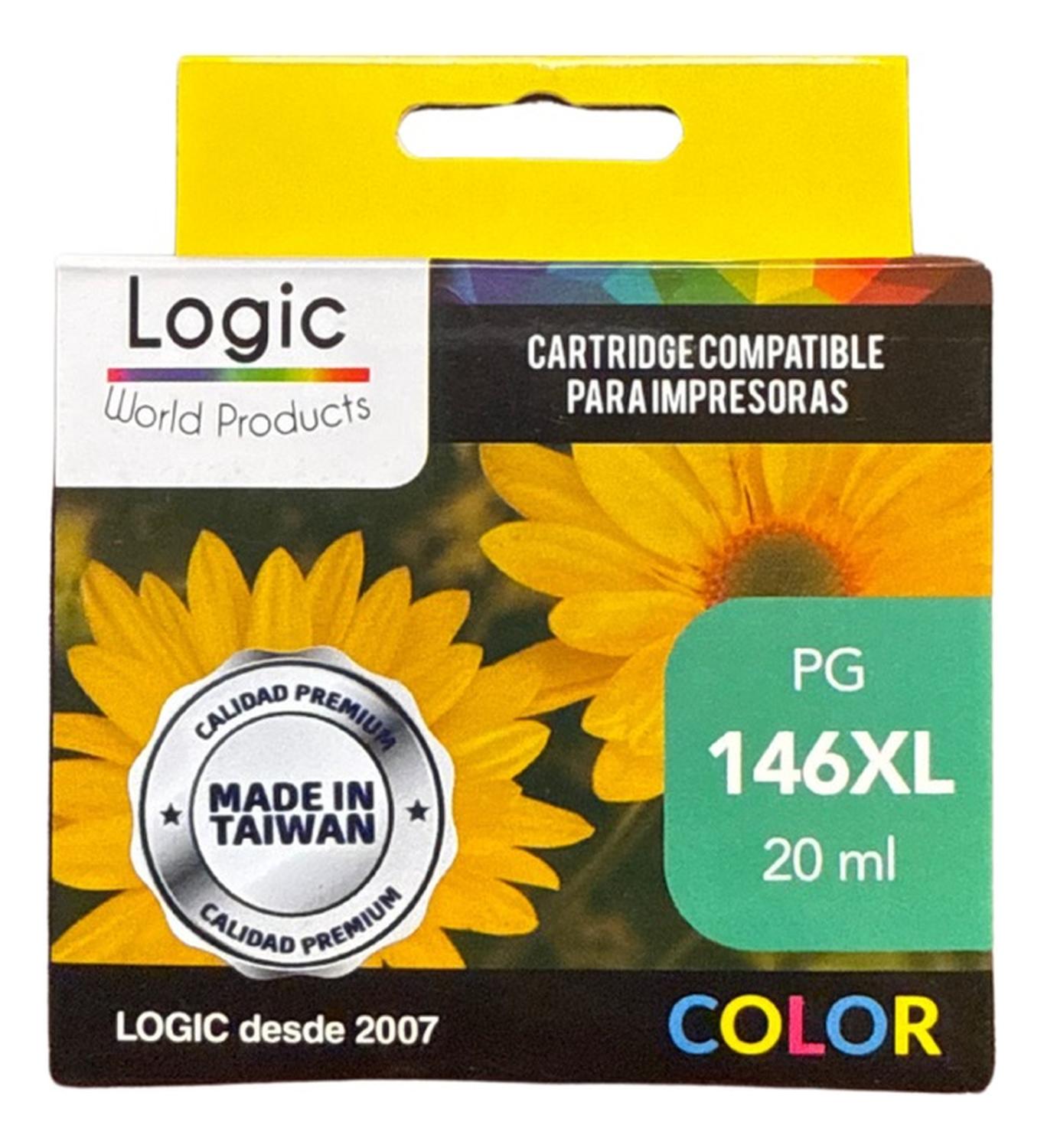TINTA COMPATIBLE PARA 146XL TRICOLOR MG-2410/MG-2510/MG-2910 - 1