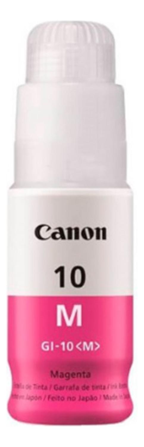 BOTELLA DE TINTA CANON GI-10 MAGENTA ORIGINAL - 2