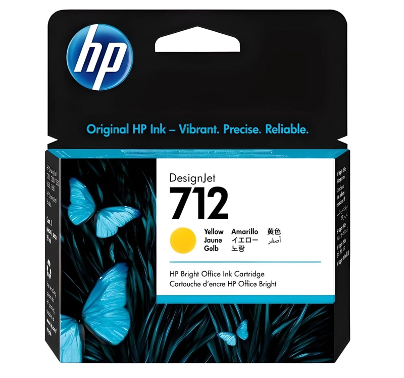 CARTUCHO HP YELLOW 712 ORIGINAL - 1