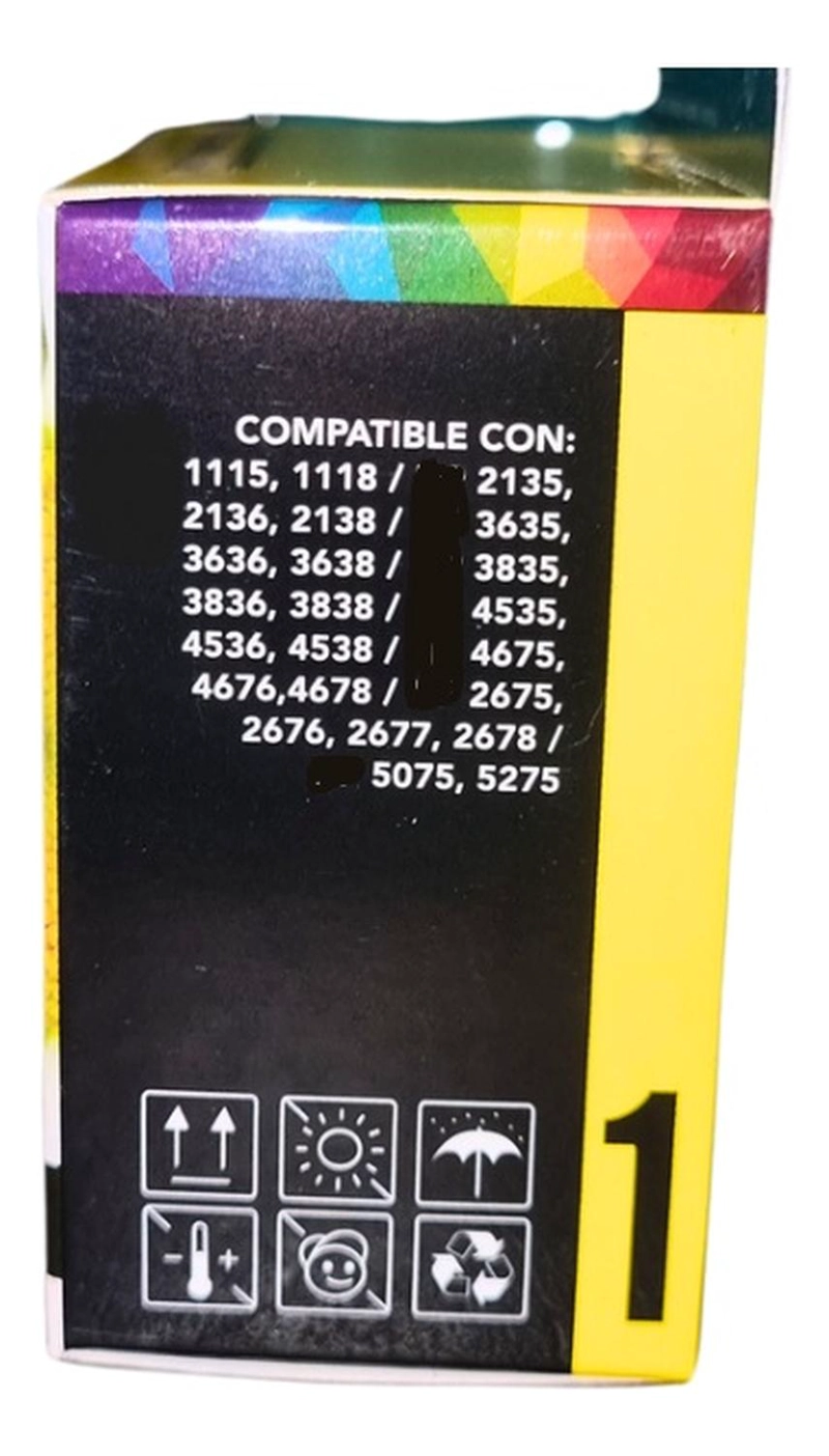 CARTUCHOS DE TINTA COMPATIBLE PARA 664XL NEGRO/TRICOLOR PACK - 4