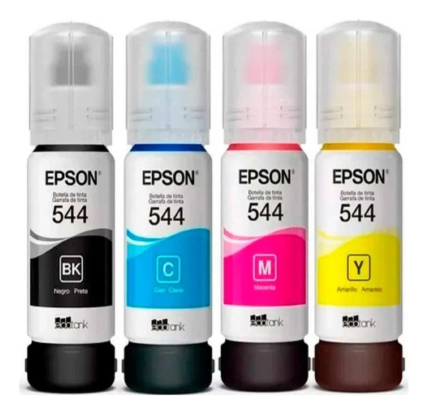 PACK EPSON TINTAS 544 ORIGINAL N/M/C/Y - 2