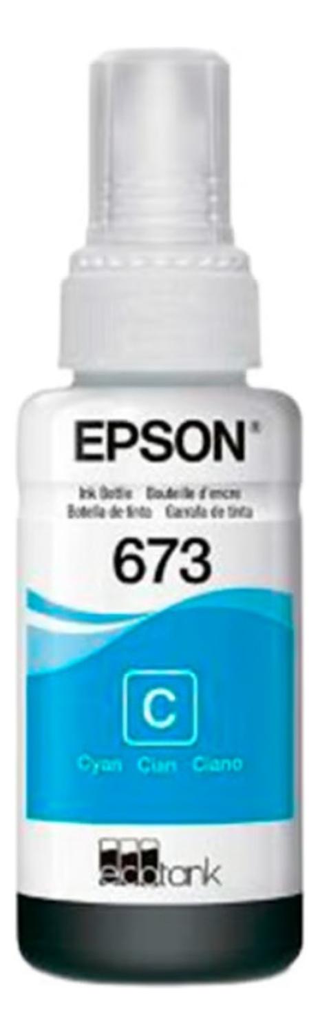 BOTELLA EPSON CYAN 673 ORIGINAL - 2