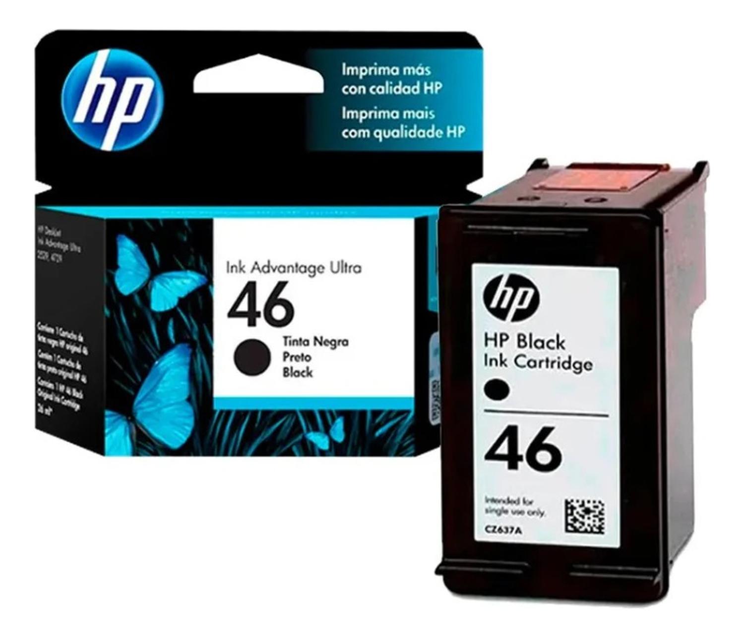 CARTUCHO HP NEGRO 46 ORIGINAL - 2