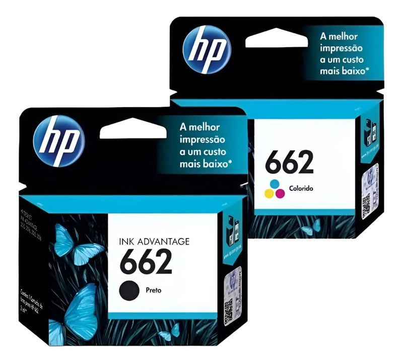 PACK HP NEGRO CARTUCHOS 662 ORIGINAL / TRICOLOR - 1