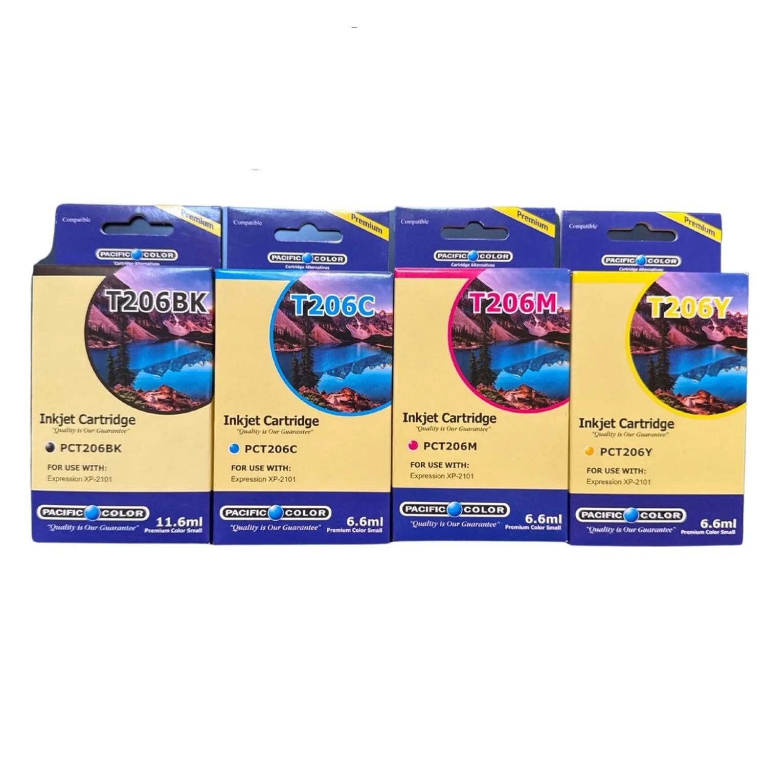 PACK TINTAS COMPATIBLE PARA T206 X-2101 N/M/C/Y - 1