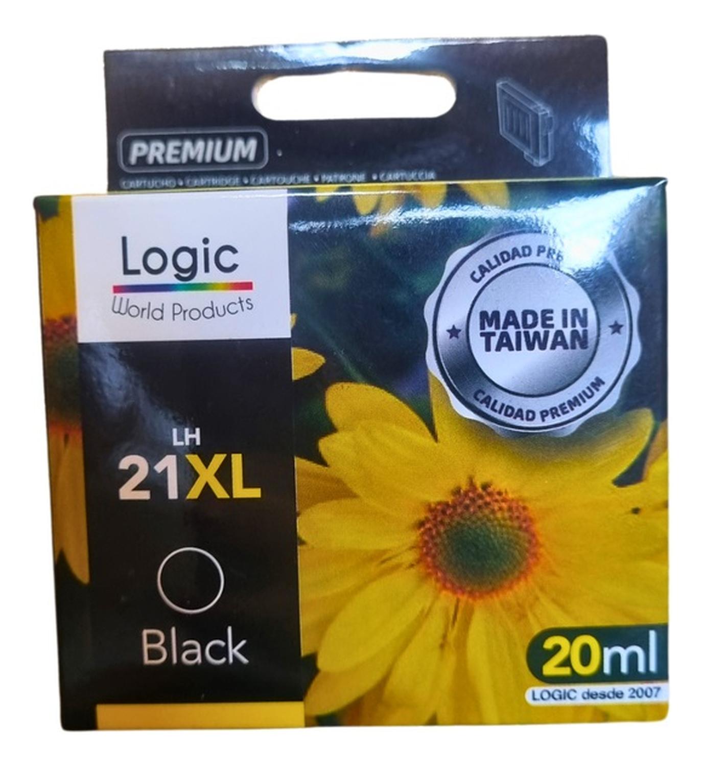 TINTA NEGRO COMPATIBLE PARA 21XL F380 D1460 F2180 - 1