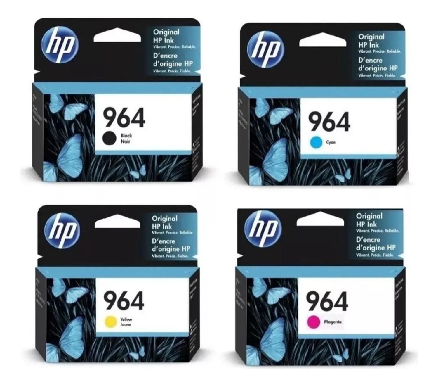 PACK HP CARTUCHOS 964 ORIGINAL N/M/C/Y - 1