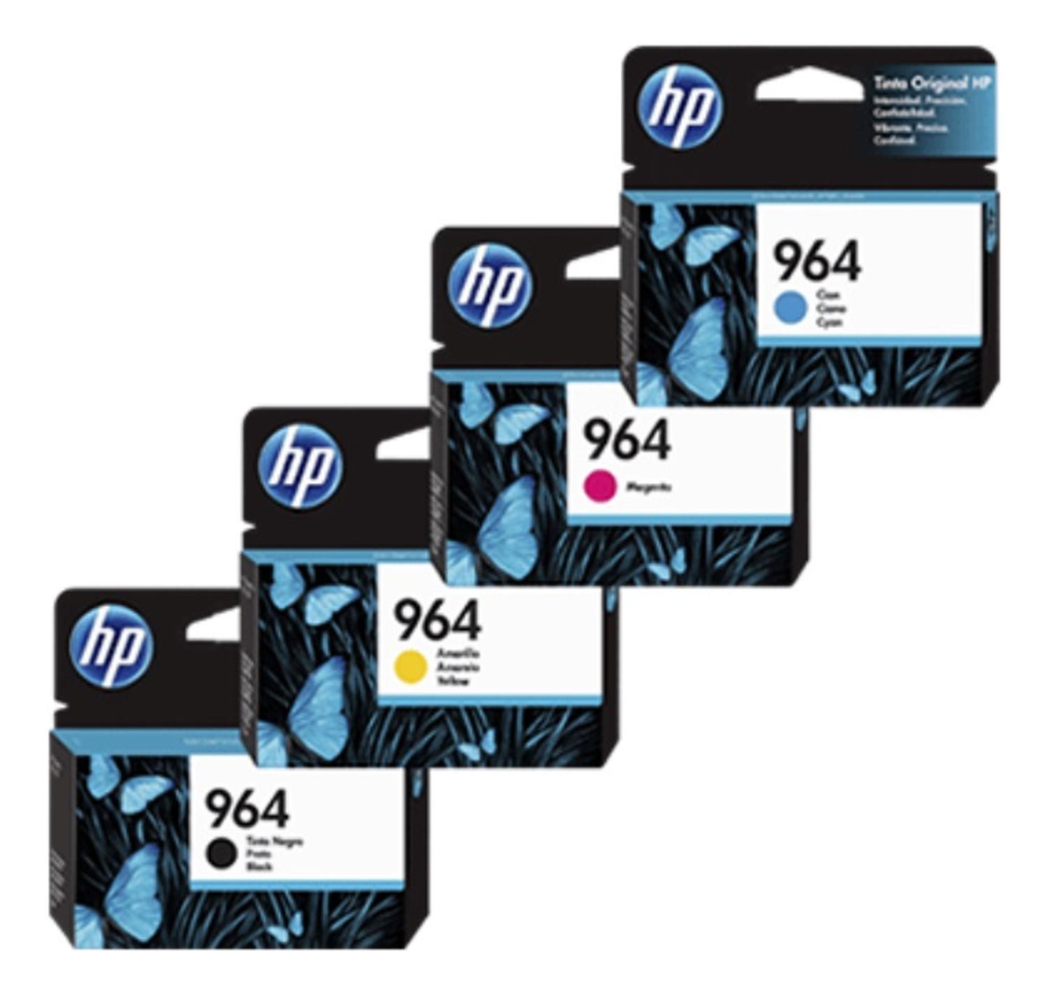 PACK HP CARTUCHOS 964 ORIGINAL N/M/C/Y - 2