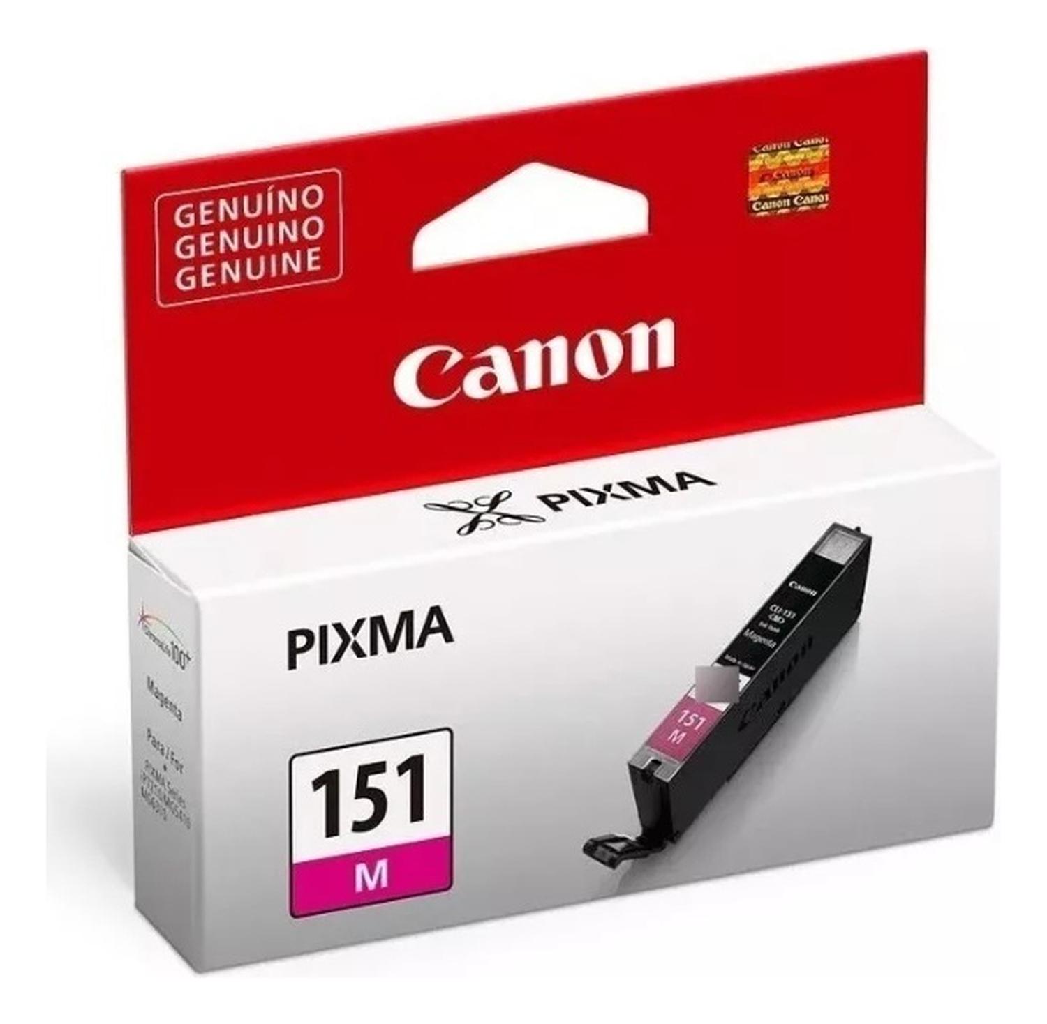 CARTUCHO DE TINTA CANON CLI-151 MAGENTA ORIGINAL - 1
