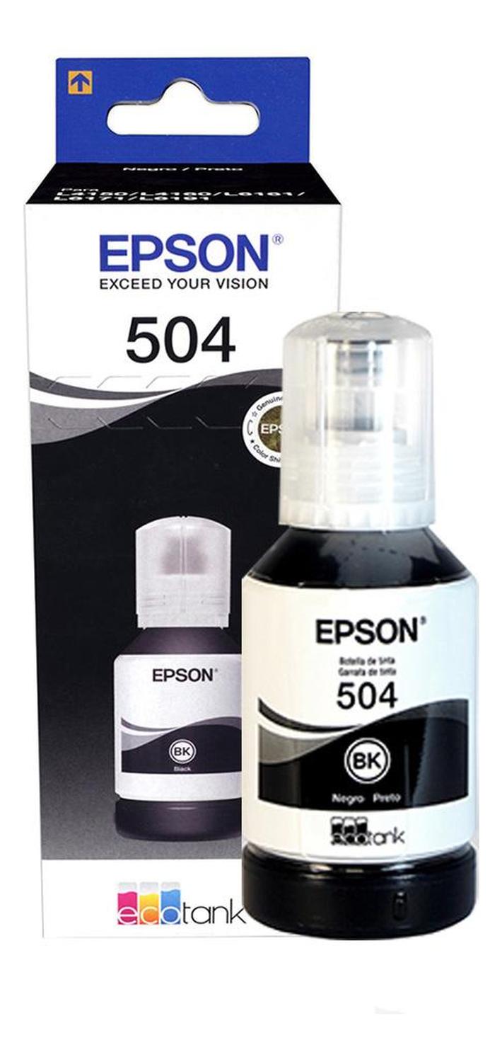 BOTELLA EPSON NEGRO 504 ORIGINAL - 1