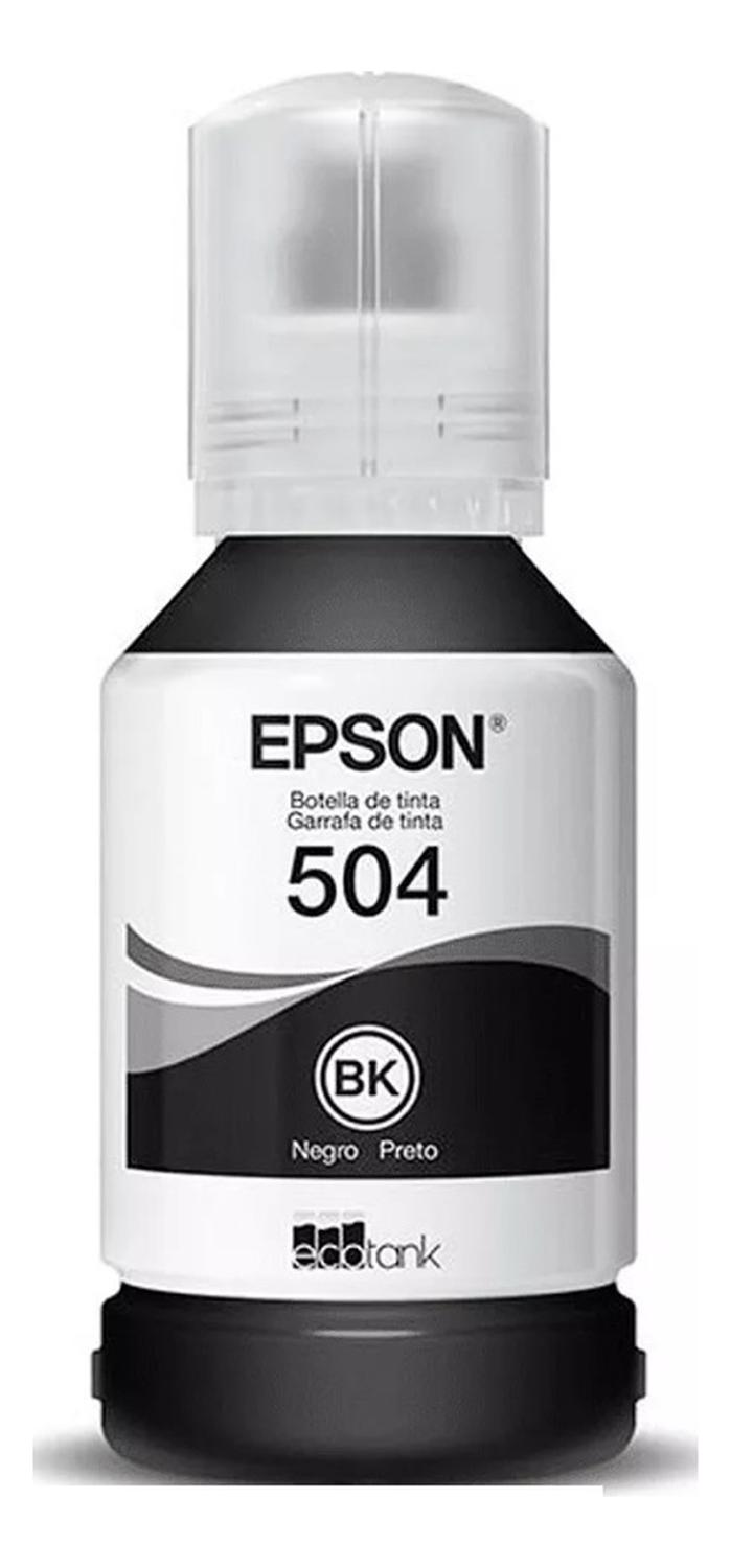 BOTELLA EPSON NEGRO 504 ORIGINAL - 2