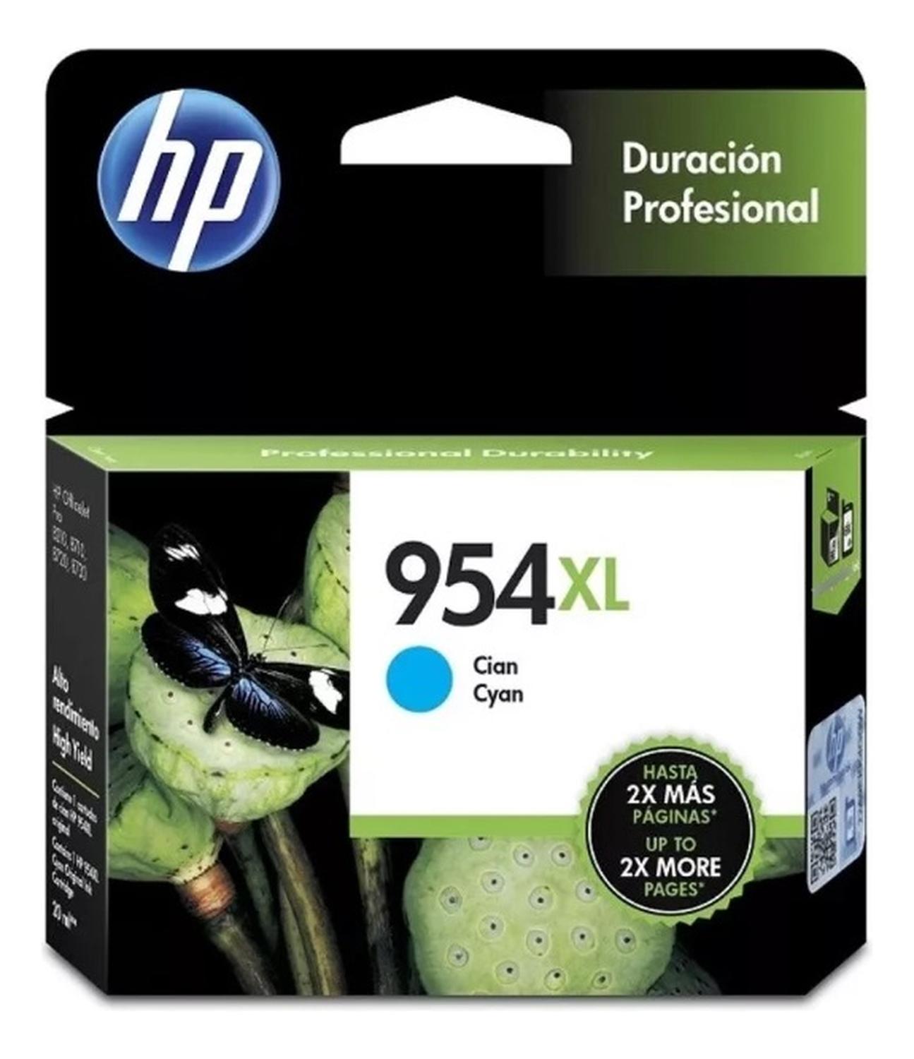 CARTUCHO HP CYAN 954XL ORIGINAL - 1