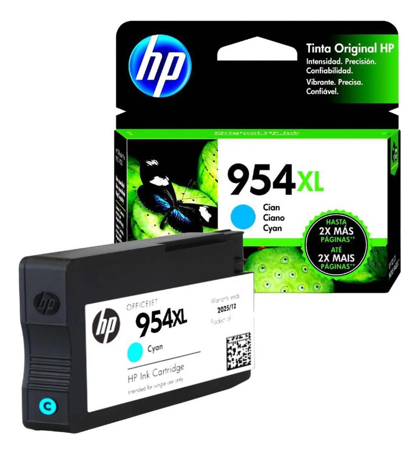 CARTUCHO HP CYAN 954XL ORIGINAL - 2