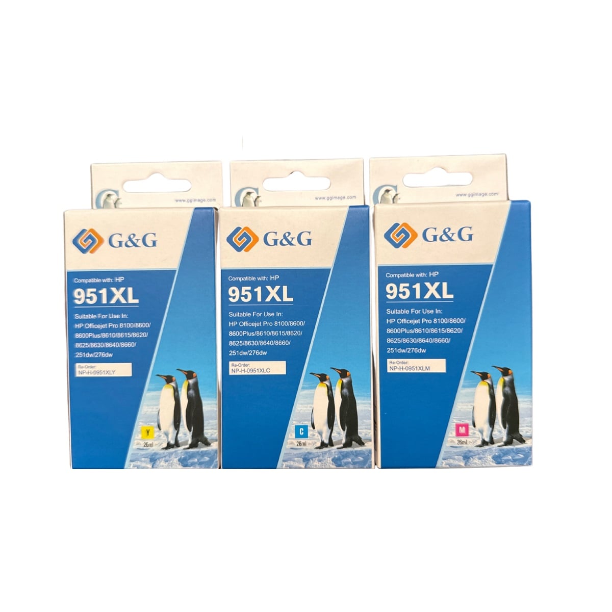 PACK TINTAS COMPATIBLE PARA 950XL-951XL 8100/8600/8610/8620 - 4