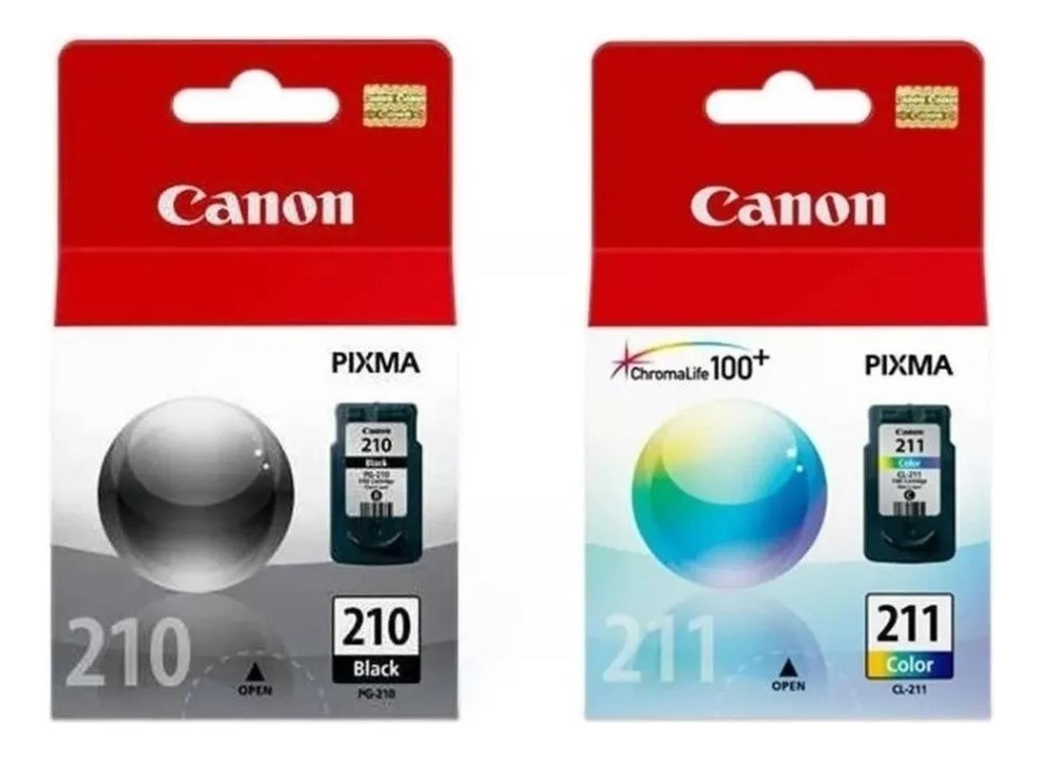 CARTUCHOS DE TINTA CANON PG-210/CL-211 ORIGINAL PACK - 1