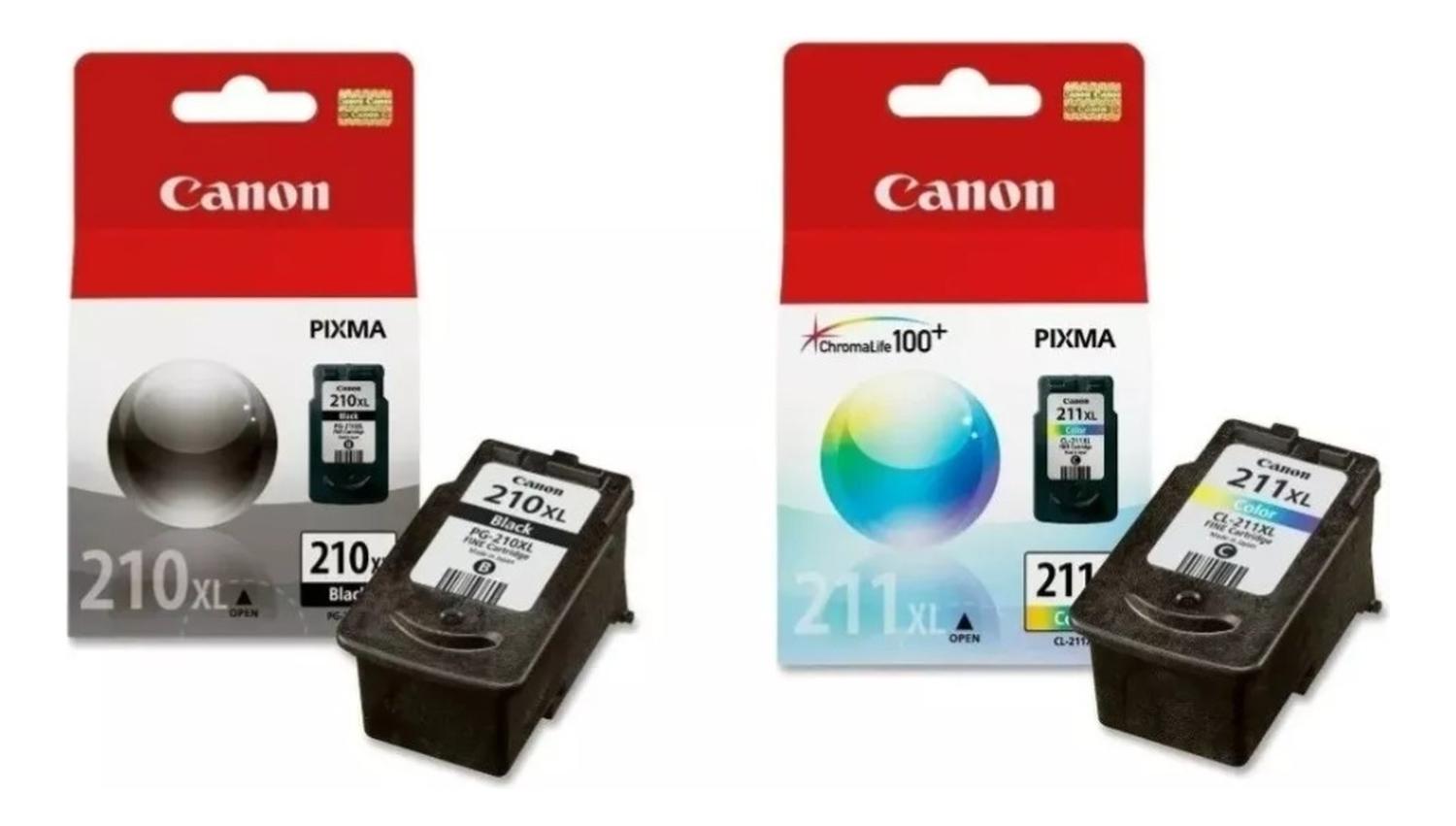 PACK CANON NEGRO CARTUCHOS 210XL-211XL ORIGINAL / TRICOLOR - 1