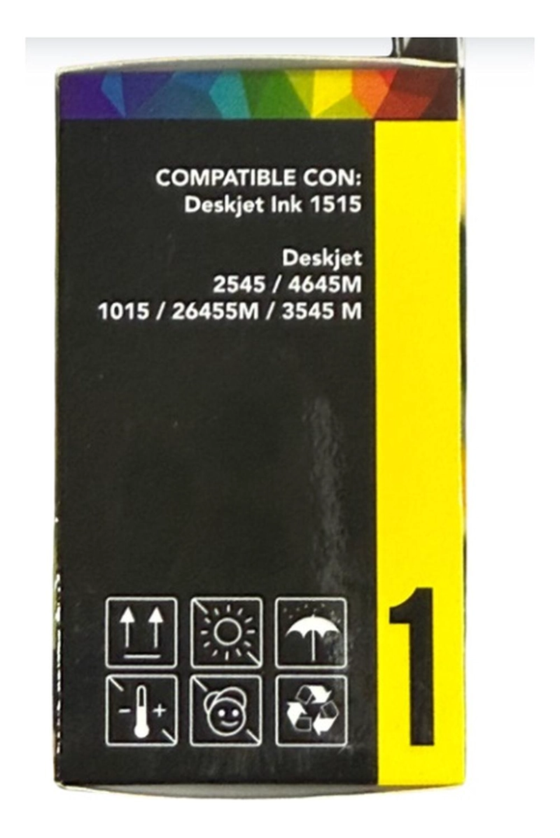 PACK NEGRO TINTAS COMPATIBLE PARA 662XL / TRICOLOR 1015/1515 - 4