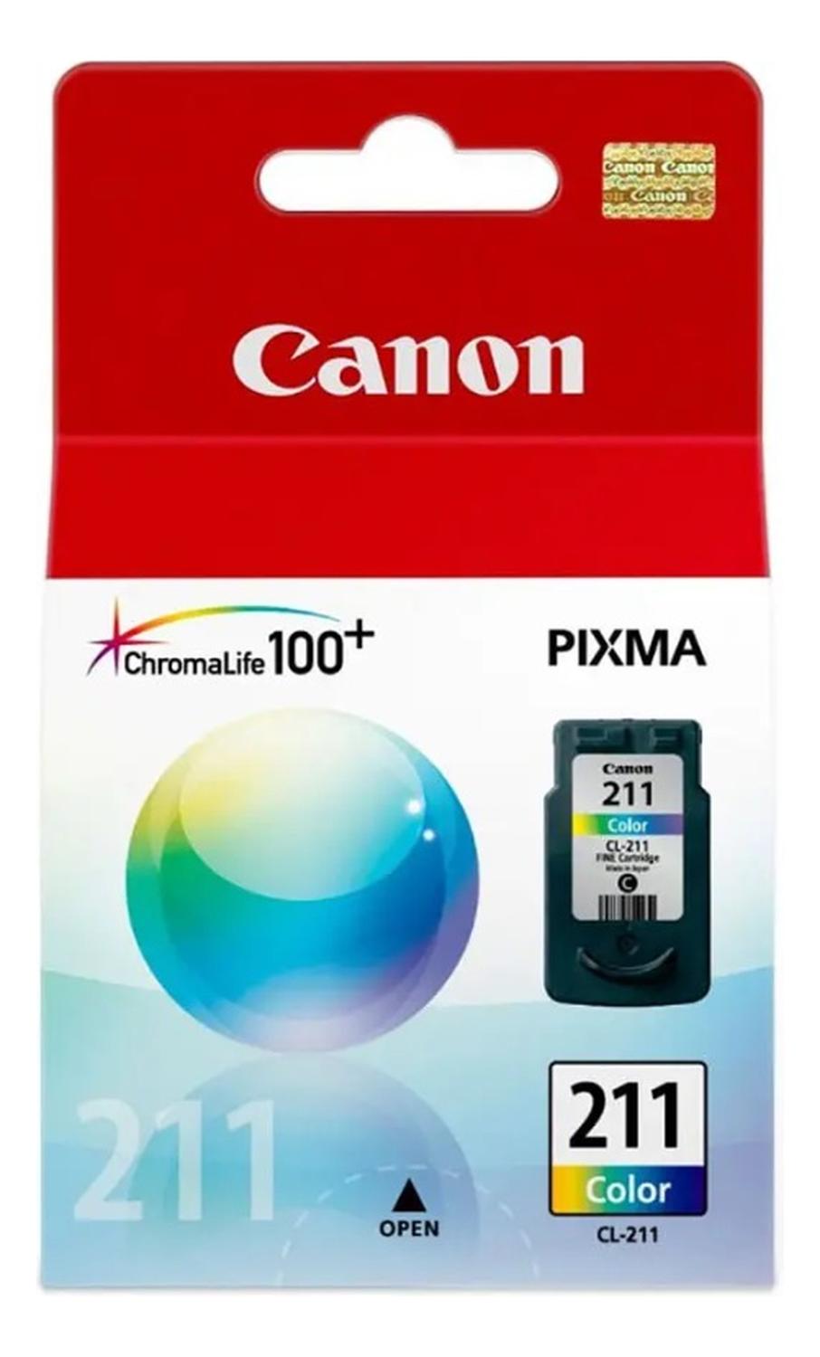CARTUCHO DE TINTA CANON CL-211 TRICOLOR ORIGINAL - 2