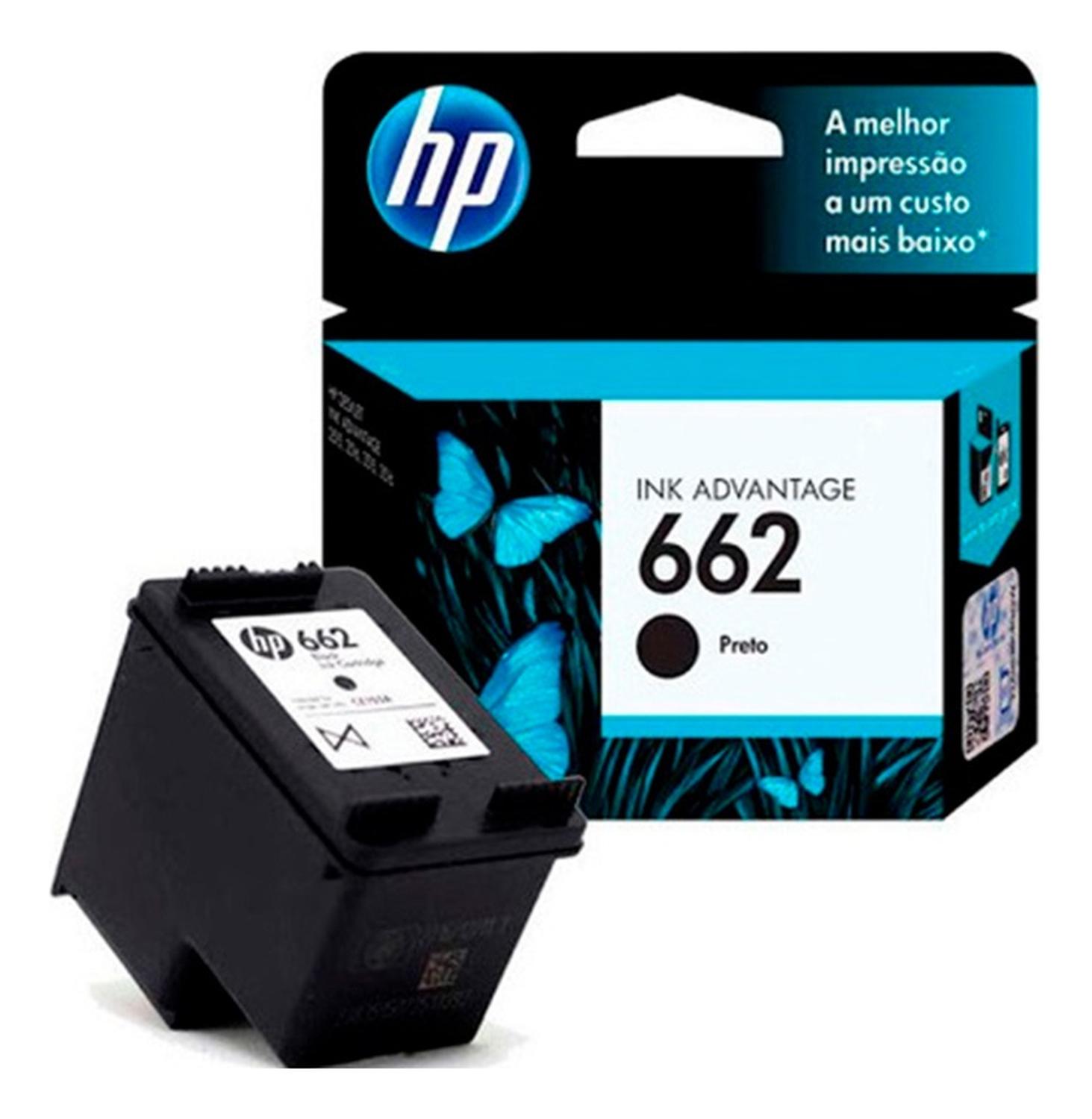 CARTUCHO HP NEGRO 662 ORIGINAL - 1