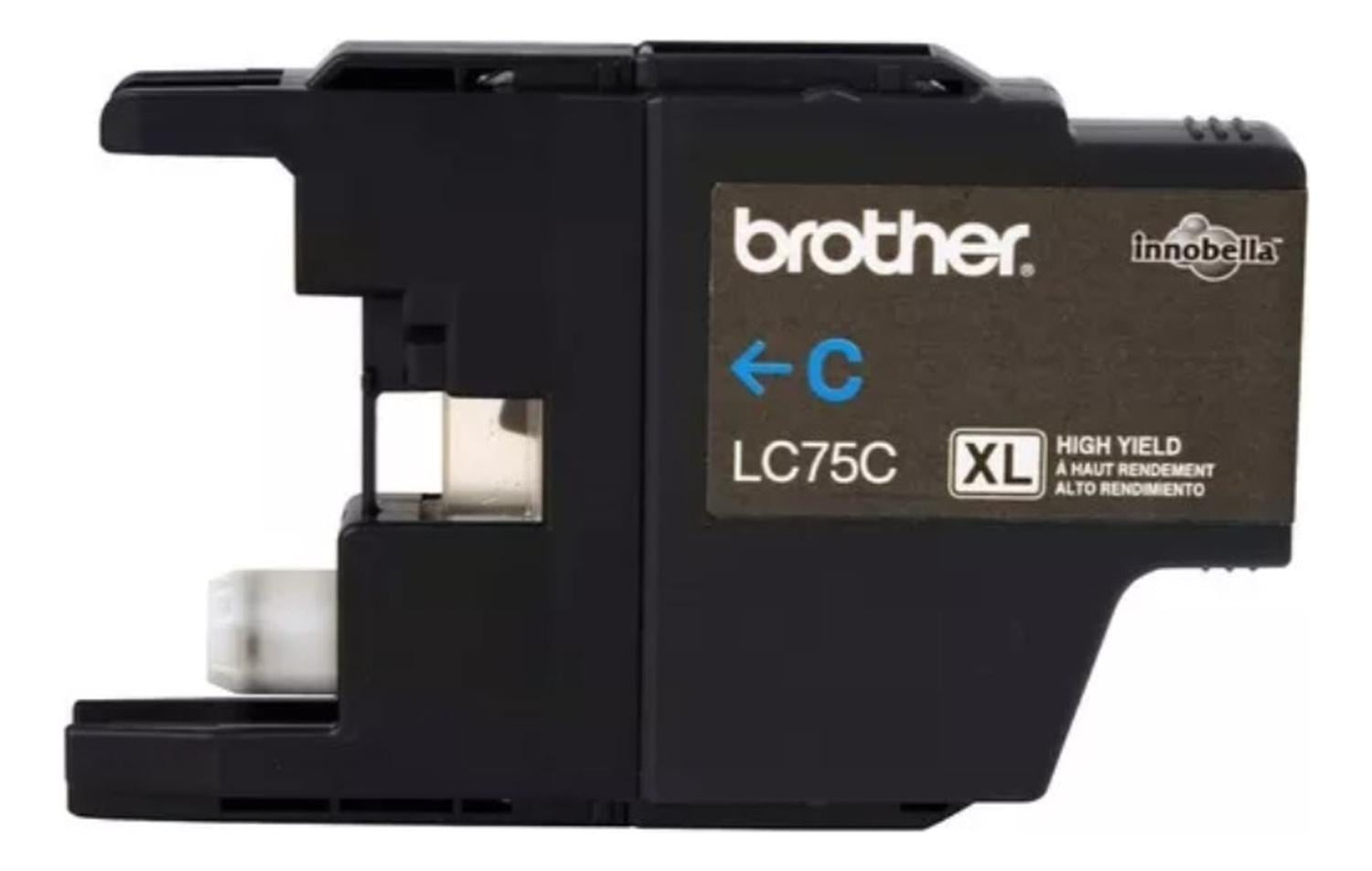 CARTUCHO BROTHER CYAN LC75XL ORIGINAL - 2