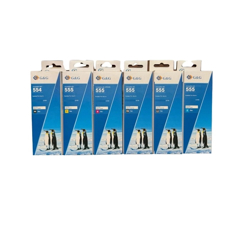 PACK TINTAS COMPATIBLE PARA T554/T555 L-8160/L-8180 - 1