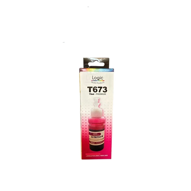 PACK TINTAS COMPATIBLE PARA T673 L800/L805/L810/L850 - 3