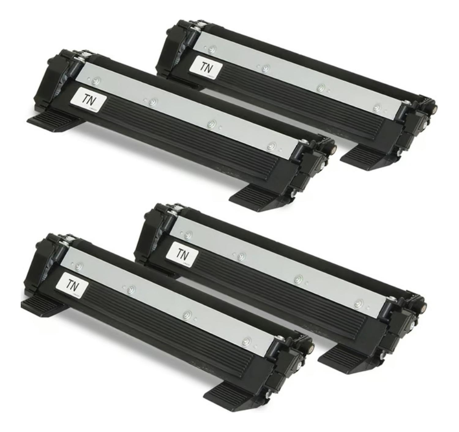PACK 4 TONER COMPATIBLE PARA TN-1060 HL-1202/HL-1212/1602 NEGRO - 1