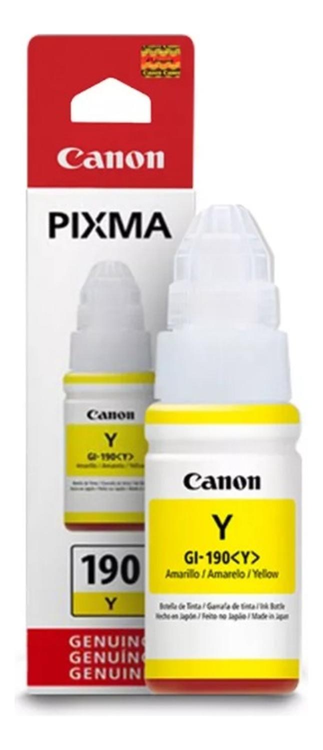 BOTELLA CANON YELLOW 190 ORIGINAL - 1